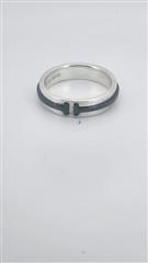 Tiffany & Co. Gent's Silver Ring 925 Silver 6.41g Size:9.5